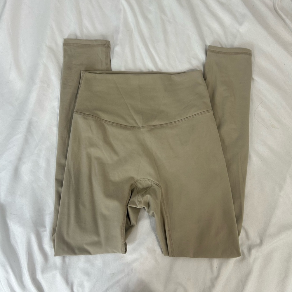 XS tan leggings